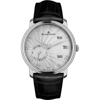 Replica Blancpain Villeret Annual Calendar GMT White Gold 6670-1542-55B Watch Replica